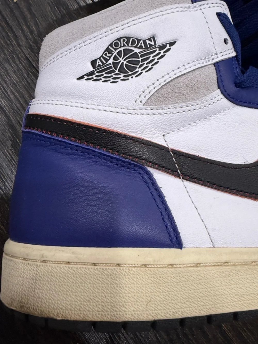 Nike Retro Jordan 1 Mid Royal Blue Rare Air Men's  11.5